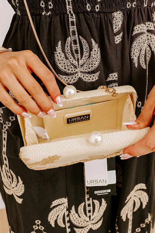 Tropical Dream Raffia Woven Clutch sold by Impressions product image thumbnail 3