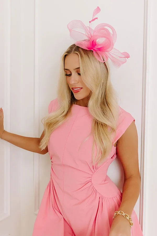 Chic Statement Derby Headband in Pink sold by Impressions product image thumbnail 3