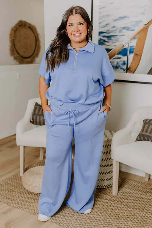 Easygoing High Waist Wide Leg Pants Curves sold by Impressions