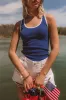 Lake Life Seamless Tank in Royal Blue sold by Impressions