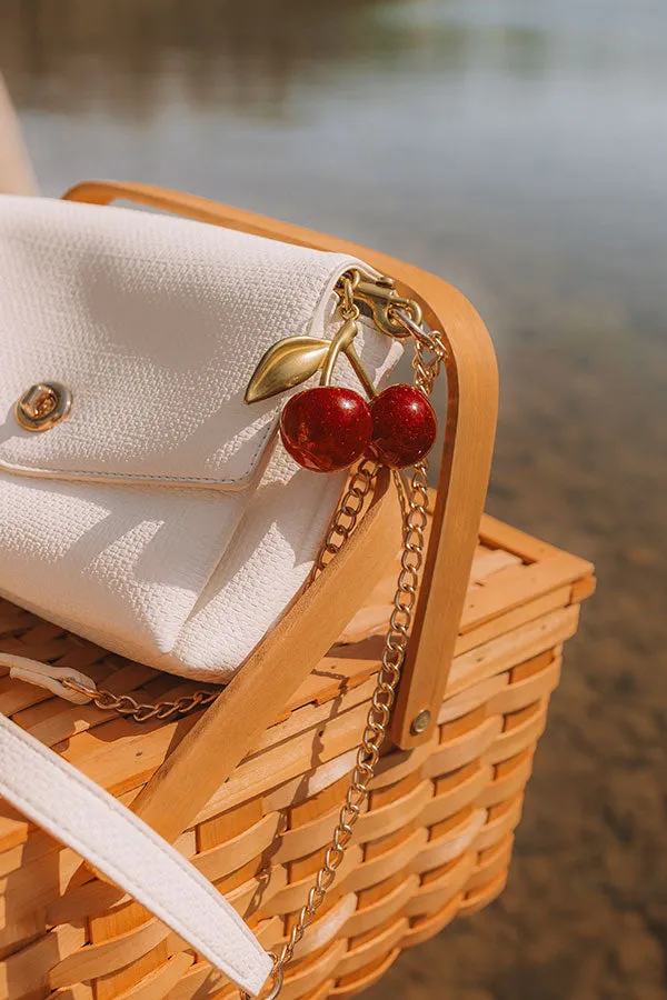 Merci Mon Cherry Key Chain sold by Impressions