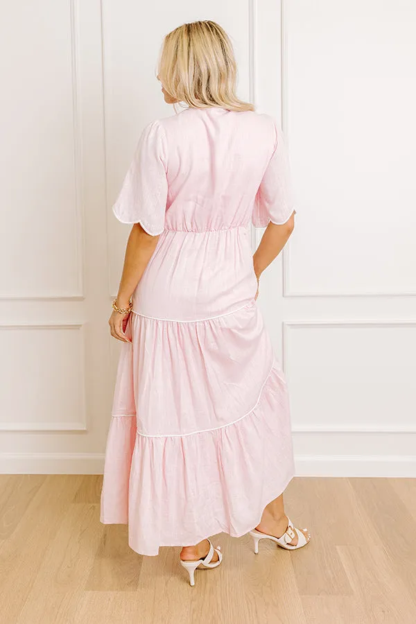 Charm And Candor Embroidered Midi Dress sold by Impressions product image thumbnail 5