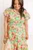 Dahlia Daydream Floral Maxi Dress Curves sold by Impressions
