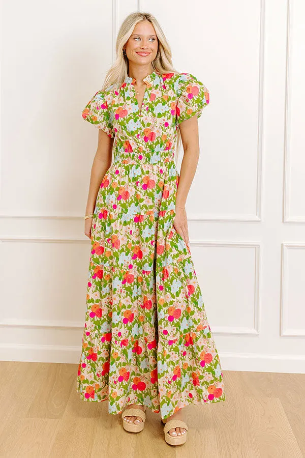 Dahlia Daydream Floral Maxi Dress sold by Impressions product image thumbnail 3