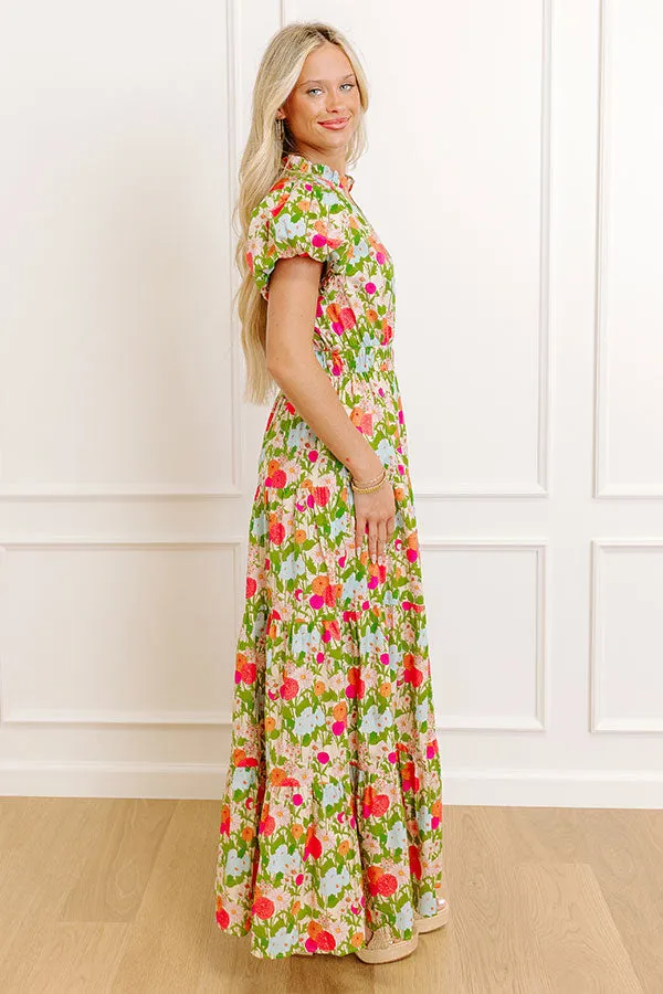 Dahlia Daydream Floral Maxi Dress sold by Impressions product image thumbnail 4