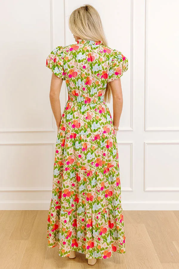 Dahlia Daydream Floral Maxi Dress sold by Impressions product image thumbnail 5