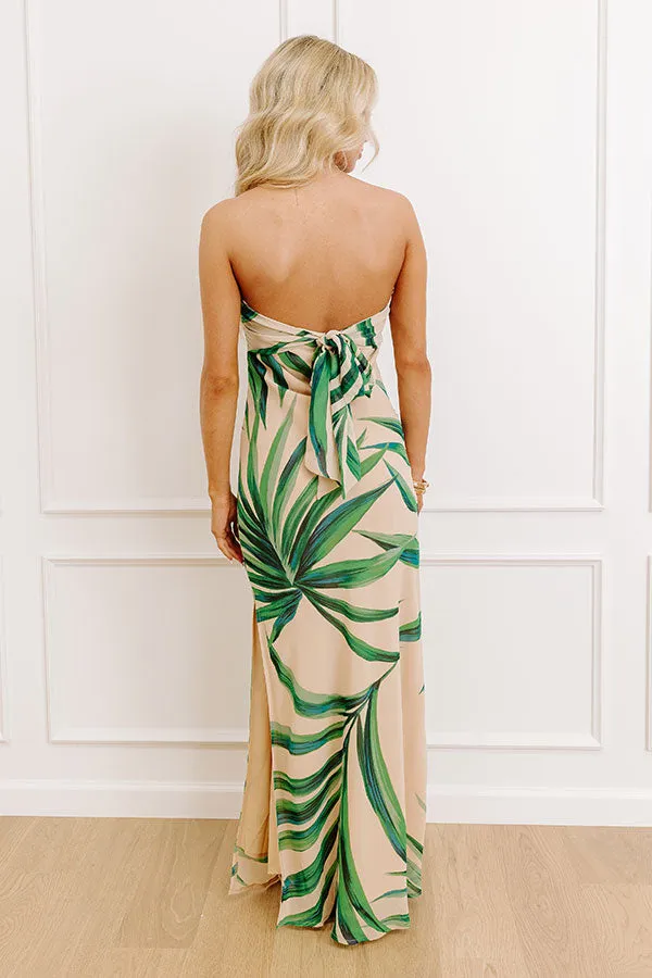 Boho Energy Maxi Dress in Iced Latte sold by Impressions product image thumbnail 5