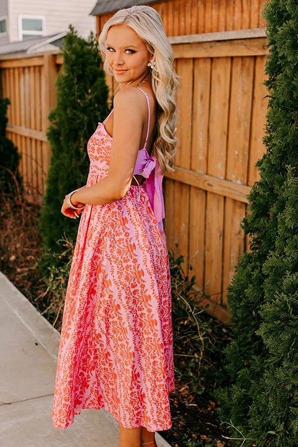 Cozumel Cutie Floral Midi Dress sold by Impressions product image thumbnail 4