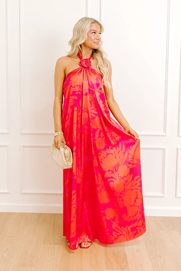 Dreamy Gaze Satin Maxi Dress sold by Impressions product image thumbnail 2