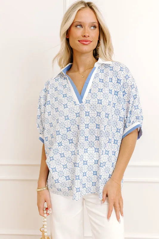 Graceful Smile Floral Top sold by Impressions