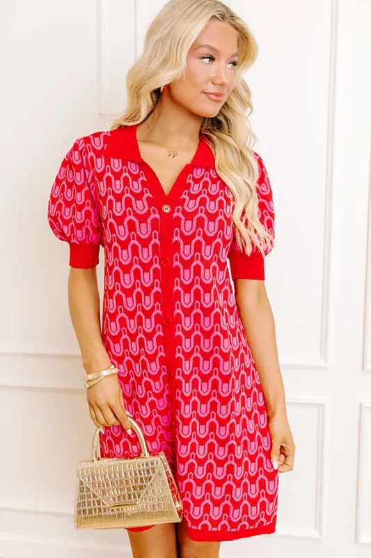 Milan Muse Knit Mini Dress made by entro