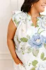 Peony Daydream Floral Top Curves sold by Impressions