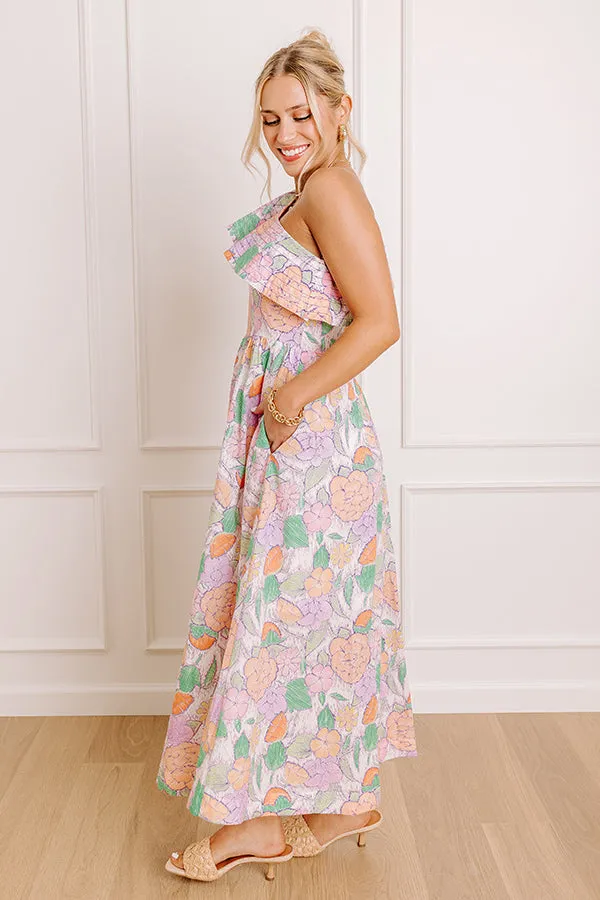 Glowing Smile Floral Midi Dress sold by Impressions product image thumbnail 4