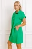 Patio Brunch Mini Dress in Kelly Green sold by Impressions