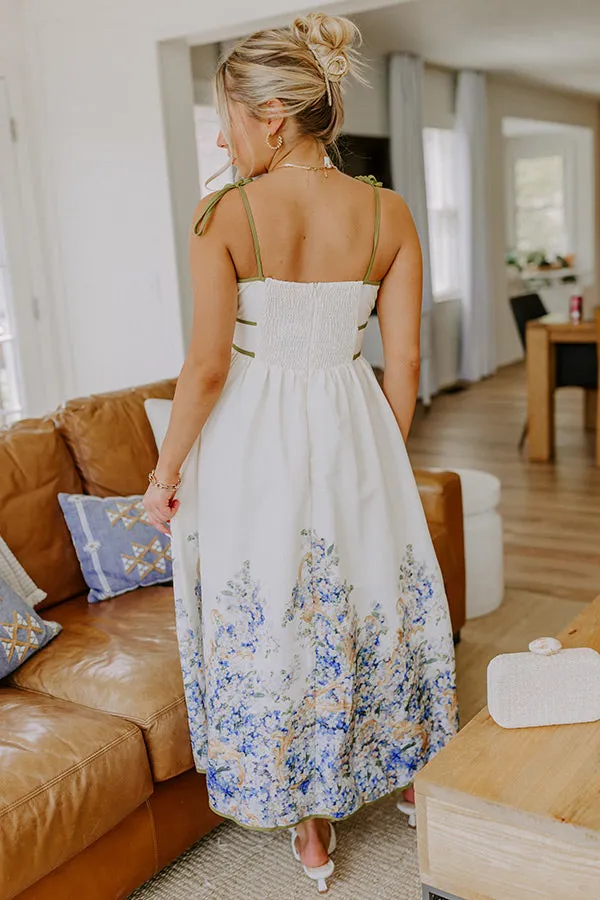 Breezy Elegance Linen-Blend Midi Dress sold by Impressions product image thumbnail 5