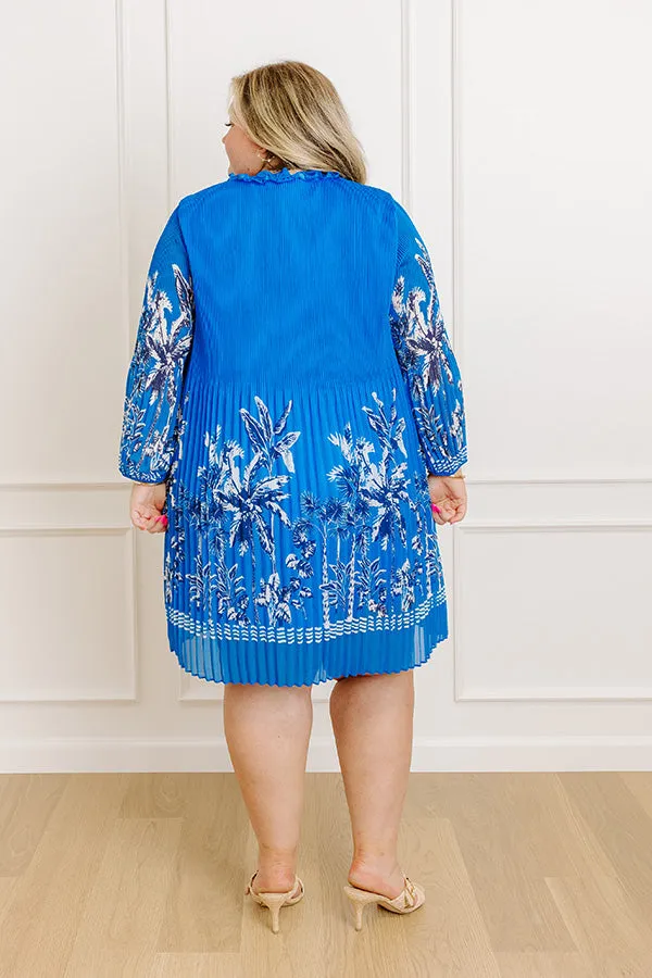 Skyline Views Pleated Mini Dress Curves sold by Impressions product image thumbnail 5