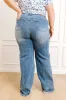 The Juniper Midrise Wide Leg Jean Curves sold by Impressions