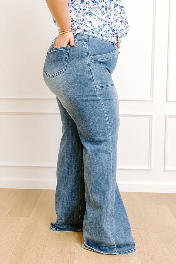 The Juniper Midrise Wide Leg Jean Curves sold by Impressions product image thumbnail 3