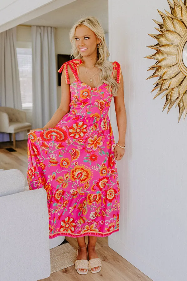 Day Party Delight Floral Maxi Dress sold by Impressions product image thumbnail 3