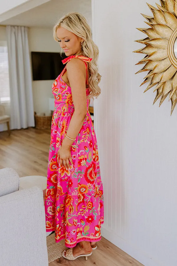 Day Party Delight Floral Maxi Dress sold by Impressions product image thumbnail 5