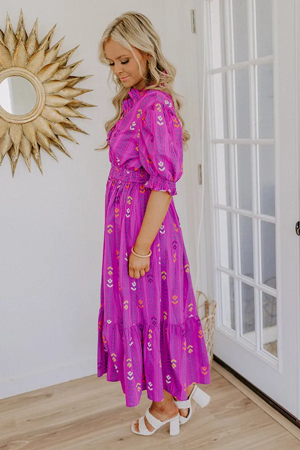 Sunday Chic Floral Midi Dress sold by Impressions product image thumbnail 4