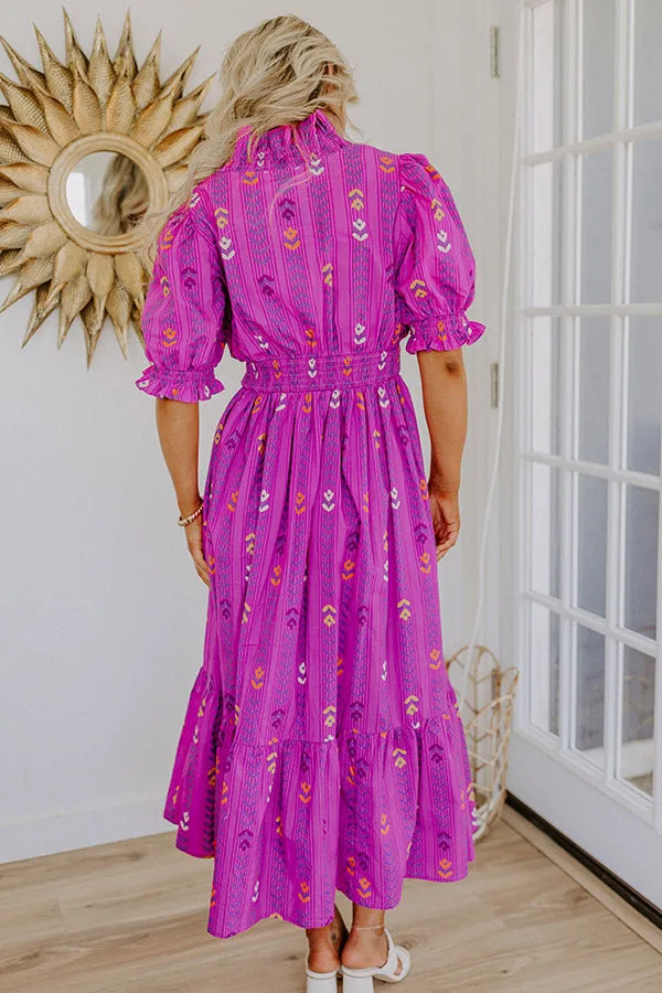 Sunday Chic Floral Midi Dress sold by Impressions product image thumbnail 5