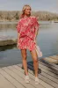 Vacay Bliss Shift Top in Hot Pink sold by Impressions