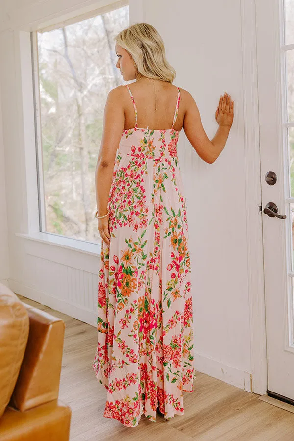 Date Night In Venice Floral Maxi Dress sold by Impressions product image thumbnail 4