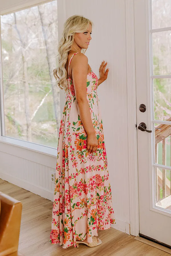 Date Night In Venice Floral Maxi Dress sold by Impressions product image thumbnail 3