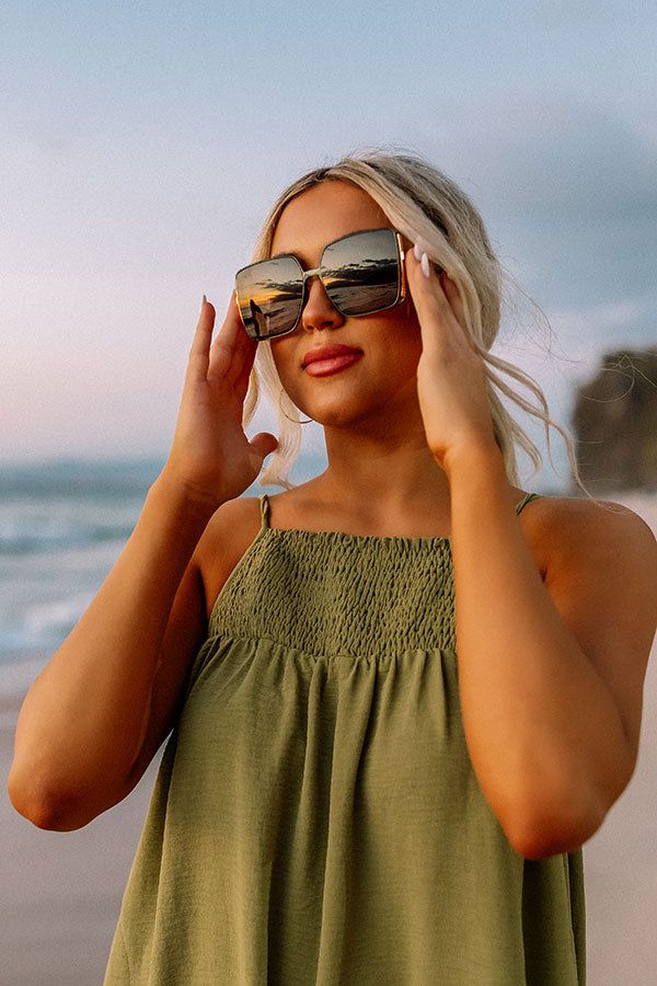 Sun Soaked Paradise Sunnies In Sage sold by Impressions product image thumbnail 3