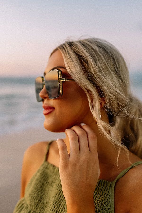 Sun Soaked Paradise Sunnies In Sage sold by Impressions product image thumbnail 4