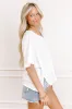Casual Hangout Tee in White sold by Impressions