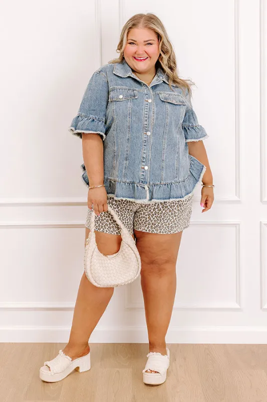 Picture Perfect Denim Top Curves sold by Impressions