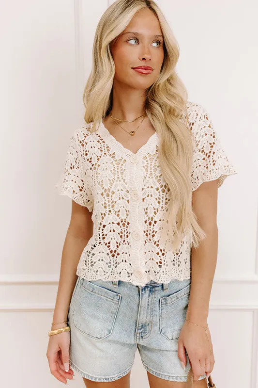 Boho Feels Crochet Top sold by Impressions