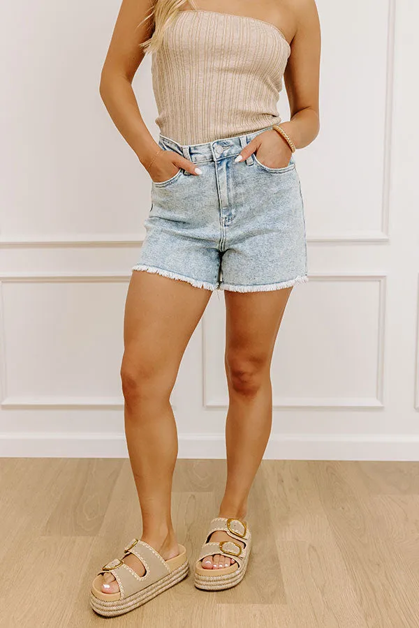 JUDY BLUE Brooklyn High Waist Mineral Wash Shorts sold by Impressions product image thumbnail 5