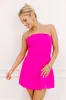 Downtown Chic Mini Dress in Hot Pink sold by Impressions