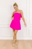 Downtown Chic Mini Dress in Hot Pink sold by Impressions