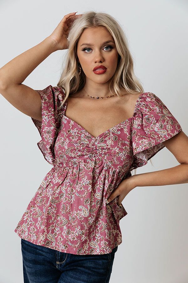 Making Sunny Moves Babydoll Top sold by Impressions product image thumbnail 3