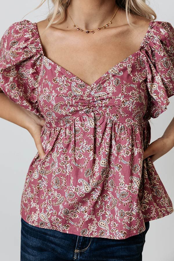 Making Sunny Moves Babydoll Top sold by Impressions product image thumbnail 5