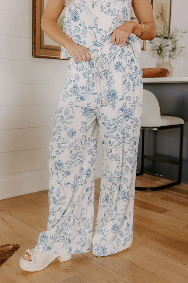 Tuscany Villa High Waist Linen-Blend Pants sold by Impressions product image thumbnail 2