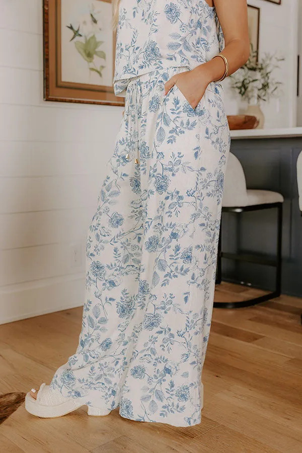 Tuscany Villa High Waist Linen-Blend Pants sold by Impressions product image thumbnail 3