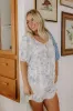 English Garden Linen-Blend Romper sold by Impressions