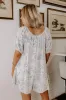 English Garden Linen-Blend Romper sold by Impressions