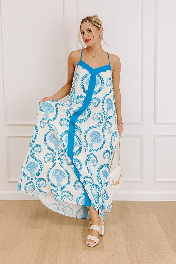 Oceanside Bliss Floral Maxi Dress sold by Impressions product image thumbnail 3