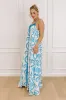 Oceanside Bliss Floral Maxi Dress sold by Impressions