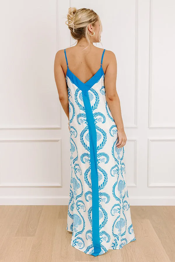 Oceanside Bliss Floral Maxi Dress sold by Impressions product image thumbnail 2