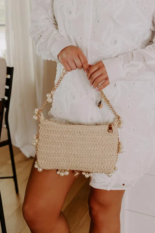 Seashore Symphony Woven Purse in Ivory sold by Impressions
