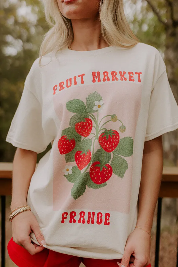 Fruit Market Vintage Graphic Tee sold by Impressions product image thumbnail 3