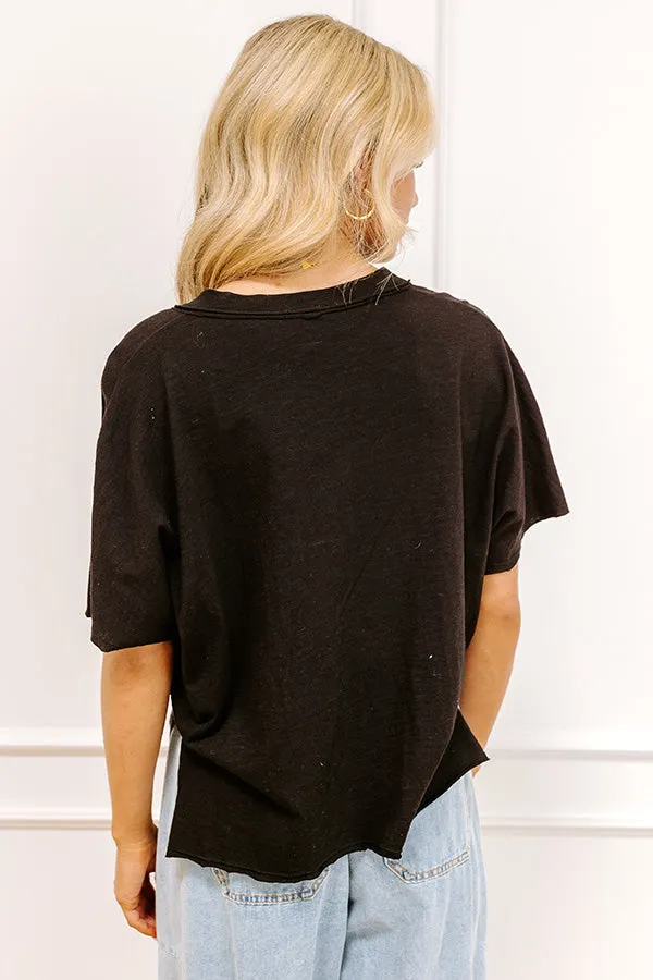 Casual Hangout Tee in Black sold by Impressions product image thumbnail 2