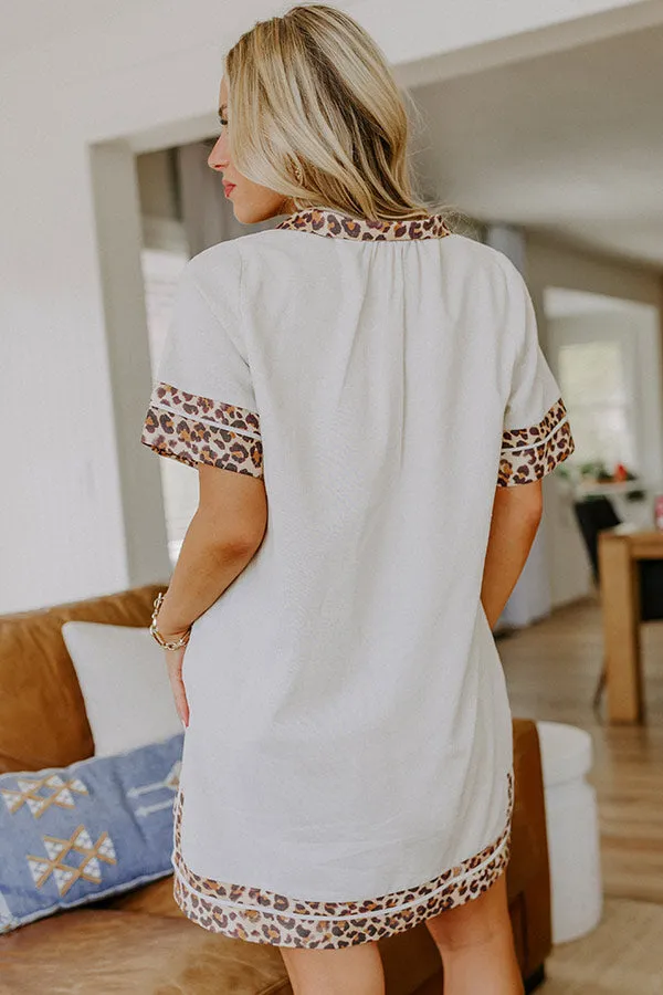 Aruba Bliss Linen-Blend Mini Dress sold by Impressions product image thumbnail 5